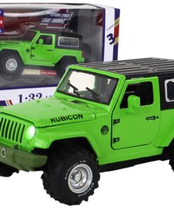 Visureigis metalinis automobilis žalias 1:32