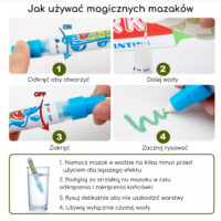 WOOPIE 2-in-1 vandens piešimo kilimėlis XXL