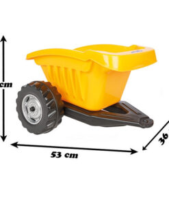 WOOPIE „Active Trailer“ geltona priekaba (35 kg)