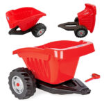 WOOPIE „Active Trailer“ raudona priekaba (tipper