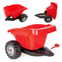 WOOPIE „Active Trailer“ raudona priekaba (tipper