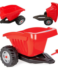 WOOPIE „Active Trailer“ raudona priekaba (tipper