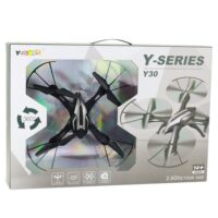 Y30 dronas su LED ir 360°