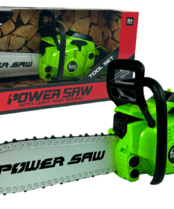 Žaislinis grandininis pjūklas „DIY Chainsaw“ su garsais