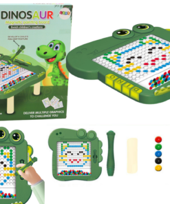 Žalia dinozauro magnetinė lenta vaikams