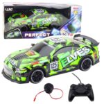 Žalias RC sportinis automobilis vaikams