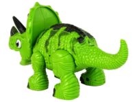 Žalias garų dinozauras triceratopsas