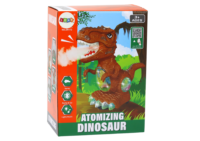 Žalias šokantis dinozauras su dūmais