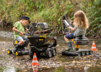 „Rolly Toys“ Kampre dviejų ašių priekaba