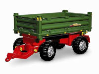 „Rolly Toys“ rollyTrailer Rolly Multi dviejų ašių priekaba (žalia)