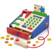 „VIGA“ medinis kasos aparatas su skaitytuvu ir priedais