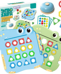 „WOOPIE“ Montessori dinozaurų dėlionė – formų derinimo lavinamasis žaidimas