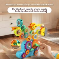 „WOOPIE“ interaktyvios konstrukcinės kaladėlės – krumpliaračiai (18 vnt.)
