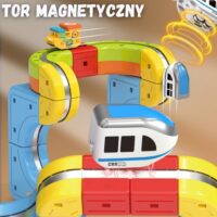 „WOOPIE“ magnetinė levituojanti trasa (68 vnt.)