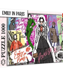 1000 detalių dėlionė „Emily Paryžiuje: Mados įkvėpimai“