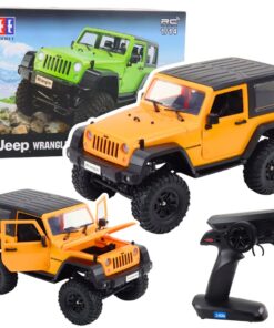 1:14 nuotoliniu būdu valdomas Jeep Wrangler Rock Crawler