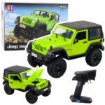 1:14 nuotoliniu būdu valdomas Jeep Wrangler Rock Crawler