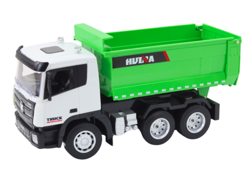1:18 žalias RC savivartis su priekaba