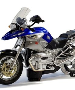 1:8 mėlynas motociklas su šviesomis ir muzika