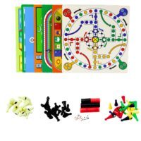 18in1 magnetinių žaidimų rinkinys