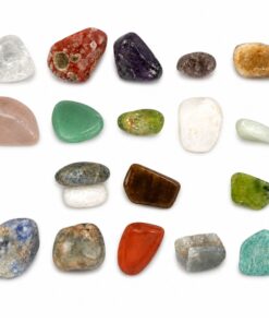 20 vnt. natūralių mineralų rinkinys vaikams