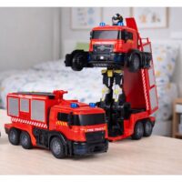 2in1 gaisrinis RC robotas su vandeniu