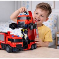 2in1 gaisrinis RC robotas su vandeniu