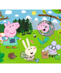 30 detalių dėlionė „Lauko ekspedicija – Peppa Pig“