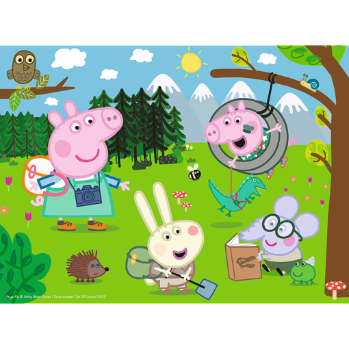 30 detalių dėlionė „Lauko ekspedicija – Peppa Pig“