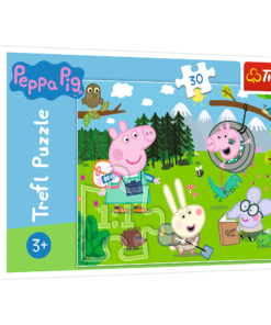 30 detalių dėlionė „Lauko ekspedicija – Peppa Pig“