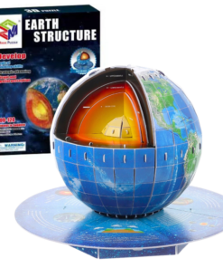 3D Žemės modelio edukacinė dėlionė