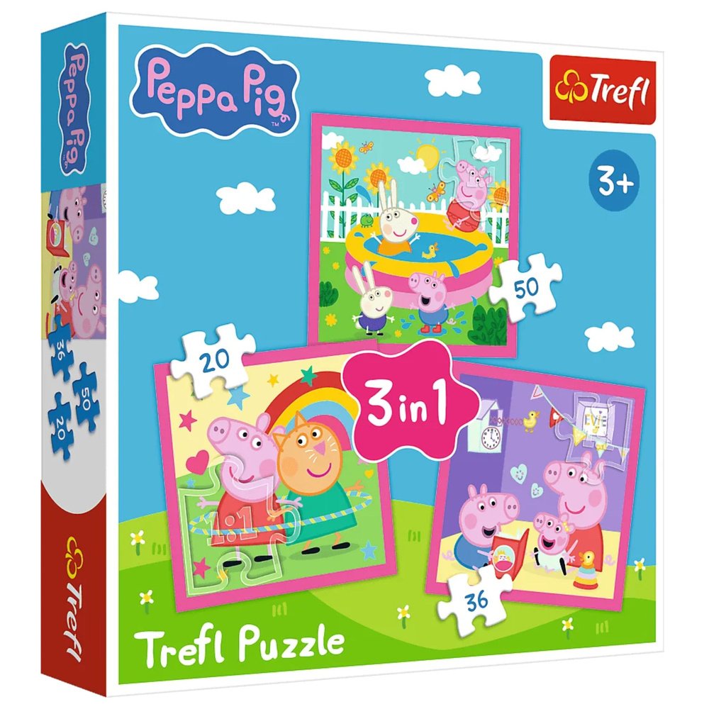 3in1 pusle "Peppa ja s&otilde;brad"