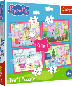4in1 dėlionė „Peppa mėgsta nuotykius“