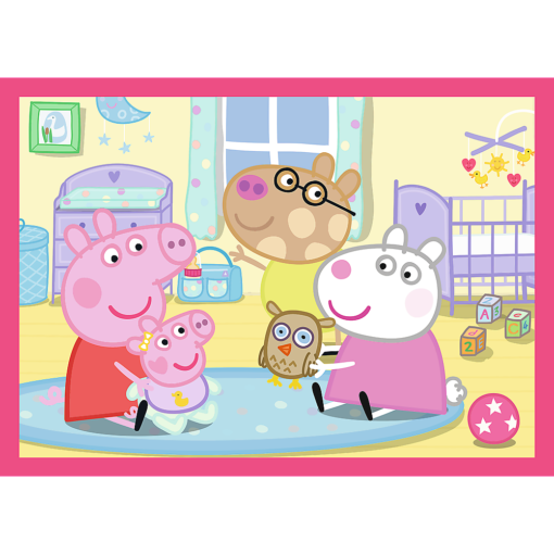 4in1 dėlionė „Peppa mėgsta nuotykius“