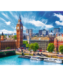 500 detalių dėlionė „Saulėtas Londonas“