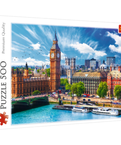 500 detalių dėlionė „Saulėtas Londonas“