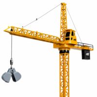 71 cm nuotolinio valdymo statybinis kranas