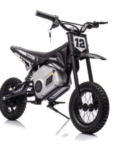 A9901 elektrinis krosinis motociklas – juodas
