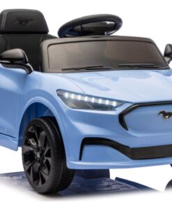 Akumuliatorinis automobilis „Ford Mustang Mach‑E“ mėlynas