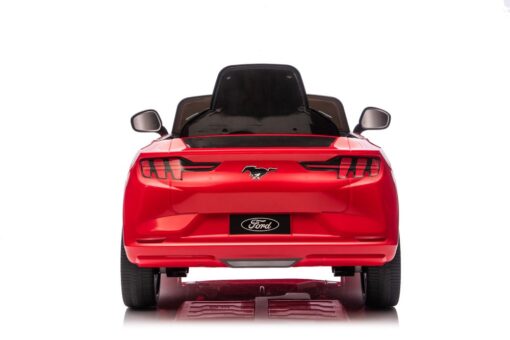 Akumuliatorinis automobilis „Ford Mustang Mach‑E“ vaikams – raudonas