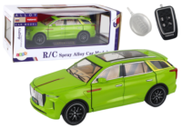 Aluminum RC Car Model 1:24 – žalias nuotoliniu būdu valdomas automobilis
