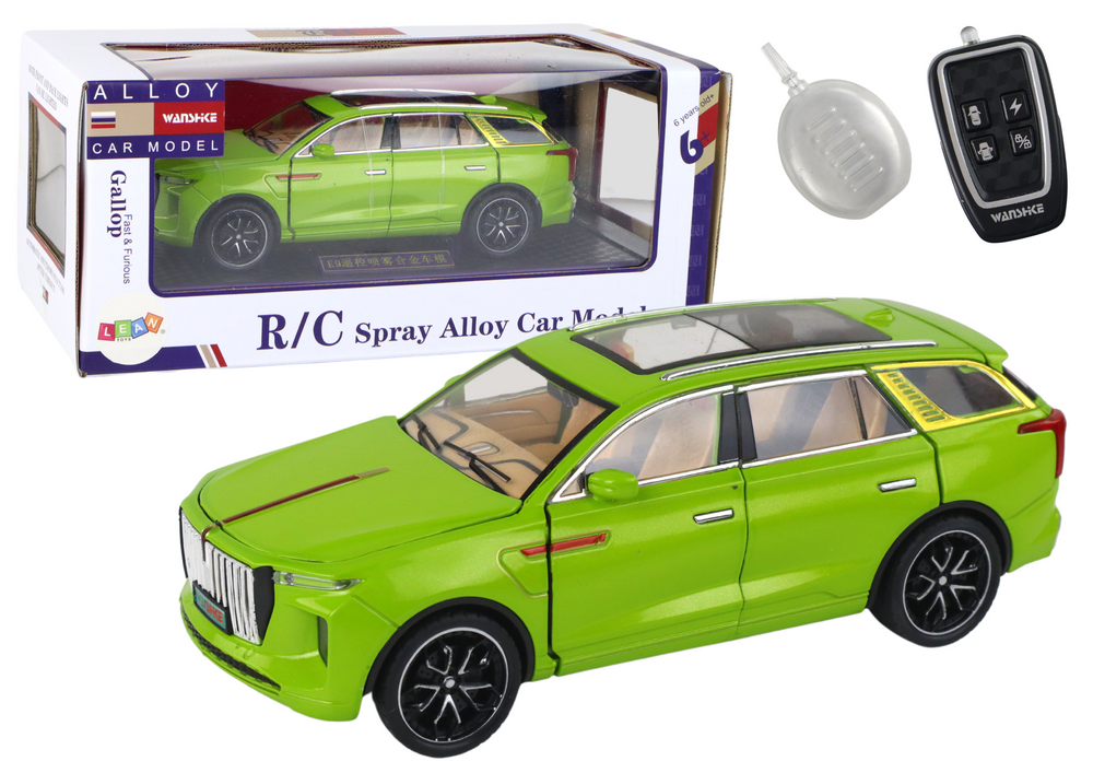 Aluminum RC Car Model 1:24 – žalias nuotoliniu būdu valdomas automobilis Aluminum RC Car Model 1:24 – žalias nuotoliniu būdu valdomas automobilis