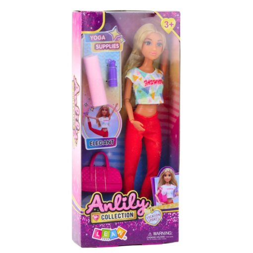 Anlily jogos lėlė su priedais