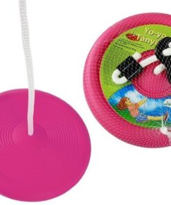 Apvali sodo supynė vaikams – rožinė