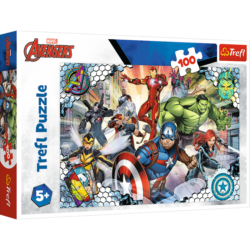 Avengers 100 dalių dėlionė Trefl