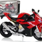 BMW S1000RR metalinis motociklas su šviesomis