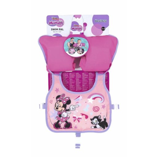 Bestway Minnie Mouse plaukimo mokymosi liemenė vaikams 19–30 kg