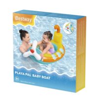 Bestway pripučiama vaikų valtis su rankenomis
