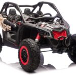 CAN‑AM Turbo RR 24V 4×4 pilkas elektromobilis