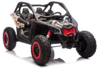 CAN‑AM Turbo RR 24V 4×4 pilkas elektromobilis